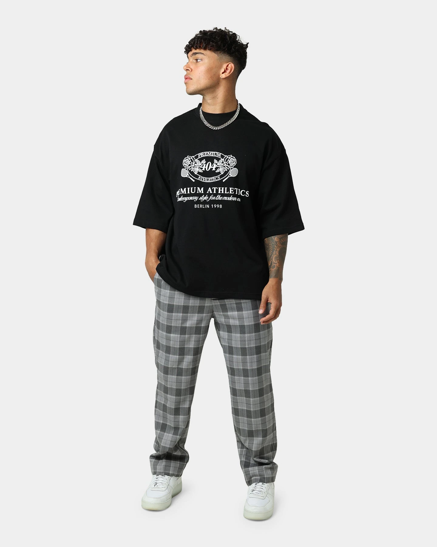 404 Premium Athletics Heritage T-Shirt Black 6 404 Premium Athletics Heritage T-Shirt Black - Image 4