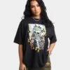 Goat Crew Green Skeleton Vintage T-Shirt Washed Black -Culture Kings 02037120 YW607 womens 0010