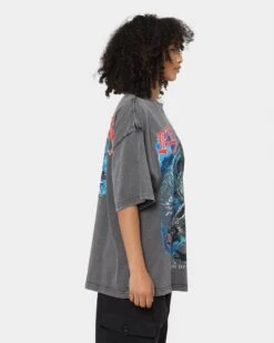 Loiter Dragon Born Vintage T-Shirt Charcoal -Culture Kings 02037132 YC300 womens 0060