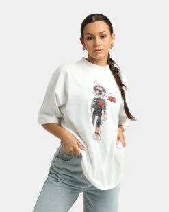 Loiter Loiter X Astro Boy Astro Core Vintage T-Shirt Off White