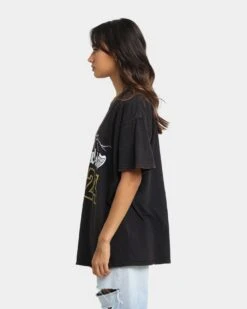 Goat Crew City Of Angels Vintage T-Shirt Black Wash 13 Goat Crew City Of Angels Vintage T-Shirt Black Wash -Culture Kings 02037413 YB295 womens 0060