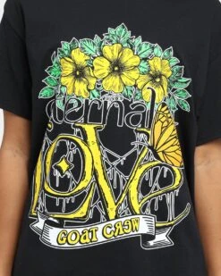 Goat Crew Eternal Love VintageT-Shirt Black -Culture Kings 02037414 YB001 womens 0030