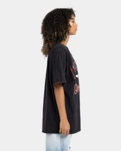 Goat Crew Windy City Vintage T-Shirt Black Wash -Culture Kings 02037430 YB295 womens 0050