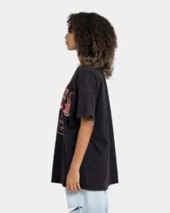 Goat Crew Windy City Vintage T-Shirt Black Wash -Culture Kings 02037430 YB295 womens 0060