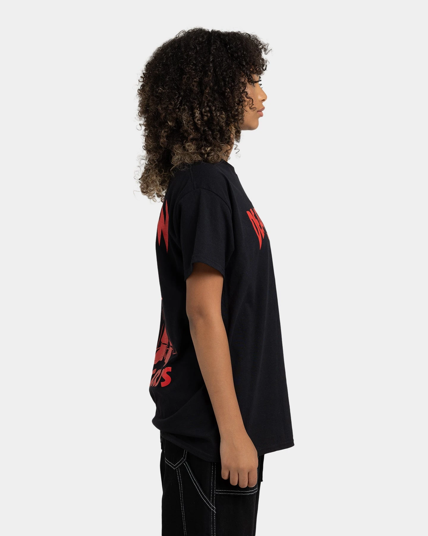 Death Row Records Deathrow Logo T-Shirt Black/Red 7 Death Row Records Deathrow Logo T-Shirt Black/Red - Image 5