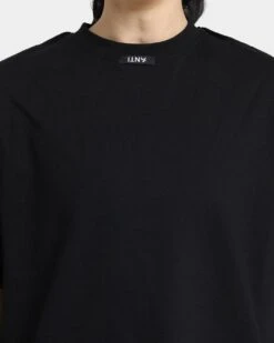 The Anti Order Anti Essential Oversized T-Shirt Black -Culture Kings 02038473 YB001 womens 0030