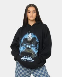 Goat Crew X Avatar: The Last Airbender Vintage Hoodie Black Wash