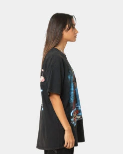 Goat Crew X Street Fighter Ken Masters Vintage T-Shirt Black Wash -Culture Kings 02038558 YB295 womens 0050