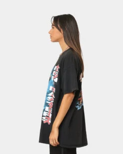 Goat Crew X Street Fighter Ken Masters Vintage T-Shirt Black Wash -Culture Kings 02038558 YB295 womens 0060