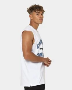 Carre Communaute Muscle T-Shirt White -Culture Kings 02038604 YW100 mens 0050