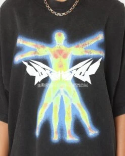 Loiter Human Condition Vintage T-Shirt Vintage Black -Culture Kings 02038628 YV009 womens 0030