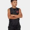 Santa Cruz Kids' Checked Out Flamed Dot Muscle T-Shirt Black/Black Tie Dye 1 Santa Cruz Kids' Checked Out Flamed Dot Muscle T-Shirt Black/Black Tie Dye -Culture Kings 02038631 YB706 default 0010