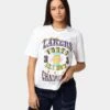 Mitchell & Ness Women's Los Angeles Lakers 3 Time NBA Champ Boxy Vintage T-Shirt Vintage White -Culture Kings 02039088 YV003 womens 0010