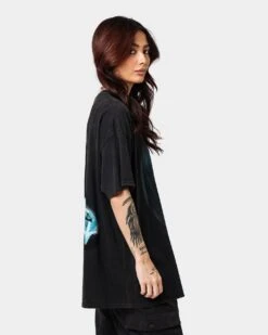 American Thrift X Annabelle Doll Vintage T-Shirt Black Wash -Culture Kings 02039106 YB295 womens 0050