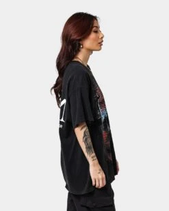 American Thrift X The Nun The Nun Face Vintage T-Shirt Black Wash 12 American Thrift X The Nun The Nun Face Vintage T-Shirt Black Wash -Culture Kings 02039113 YB295 womens 0050