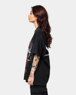 American Thrift X The Nun The Nun Face Vintage T-Shirt Black Wash 13 American Thrift X The Nun The Nun Face Vintage T-Shirt Black Wash -Culture Kings 02039113 YB295 womens 0060