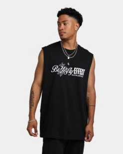 Rats Get Fat Butterfly Effect Muscle T-Shirt Black -Culture Kings 02039120 YB001 mens 0020
