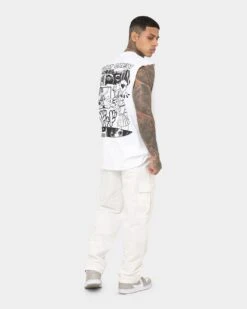 Goat Crew Niseko Muscle T-Shirt White 12 Goat Crew Niseko Muscle T-Shirt White -Culture Kings 02039127 YW100 mens 0030