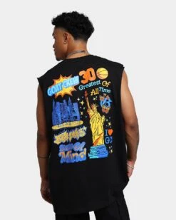 Goat Crew State Of Mind Muscle T-Shirt Black -Culture Kings 02039135 YB001 mens 0020