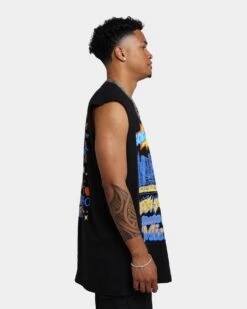 Goat Crew State Of Mind Muscle T-Shirt Black -Culture Kings 02039135 YB001 mens 0060