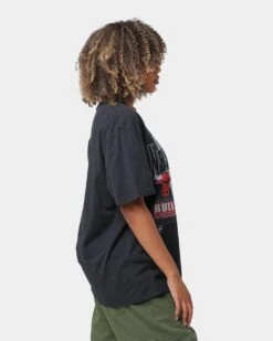 Mitchell & Ness Chicago Bulls NBA Finals 1996 T-Shirt Black -Culture Kings 02039347 YB001 womens 0050