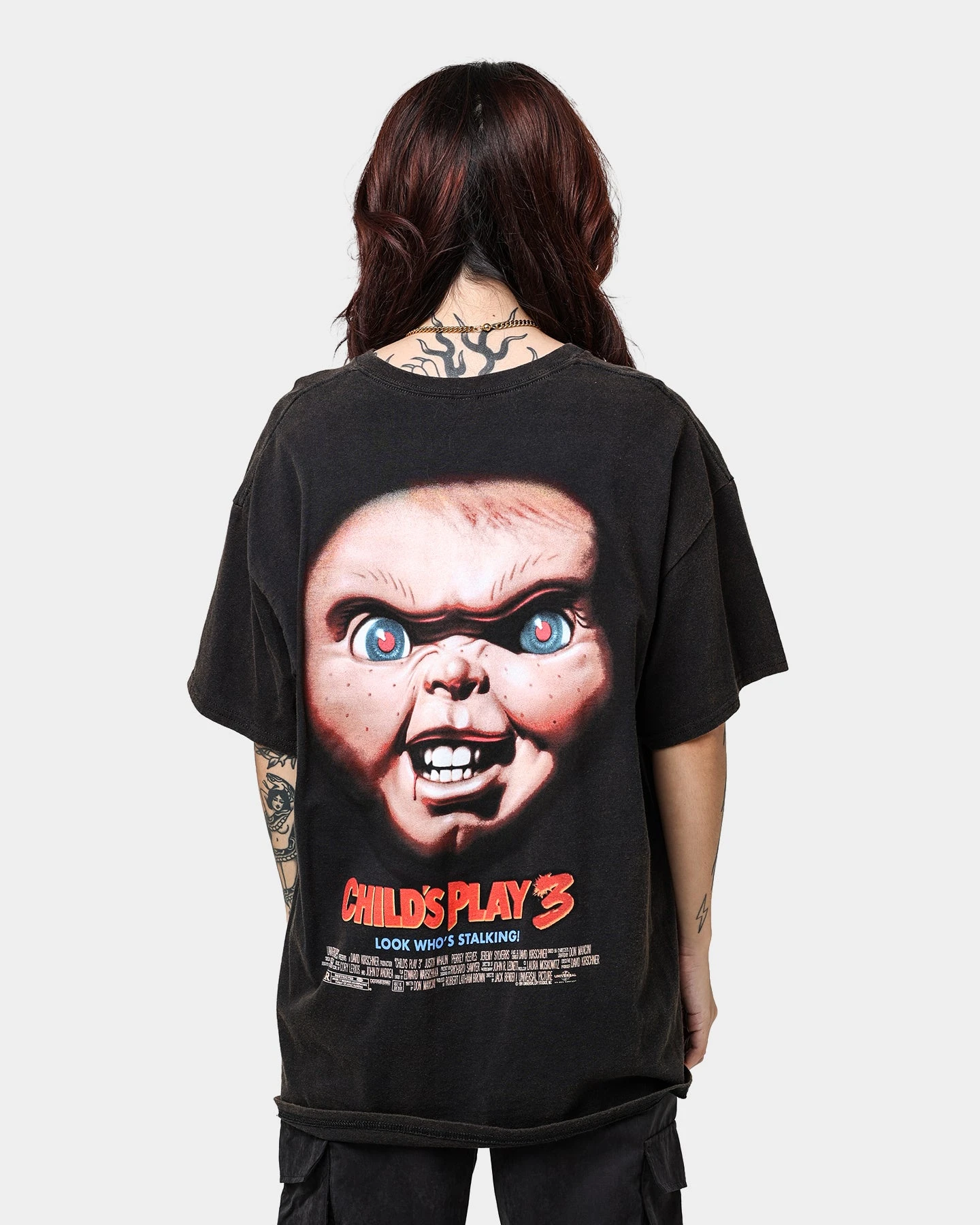 American Thrift X Child's Play 3 Child's Play 3 Vintage T-Shirt Black Wash 6 American Thrift X Child's Play 3 Child's Play 3 Vintage T-Shirt Black Wash - Image 4