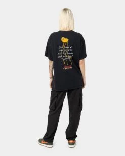 American Thrift X Adventure Time Jake The Dog Vintage T-Shirt Black Wash -Culture Kings 02039497 YB295 womens 0080