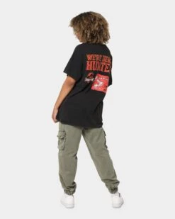 American Thrift X Jurassic Park Mega Mayhem Vintage T-Shirt Black Wash -Culture Kings 02039504 YB295 womens 0030