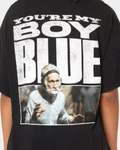 American Thrift X Old School Old School Vintage T-Shirt Black Wash -Culture Kings 02039505 YB295 womens 0050