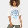 Mitchell & Ness UNC Tar Heels XL Arch Vintage T-Shirt Vintage White