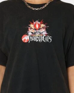 American Thrift Thundercats Vintage T-Shirt Black Wash -Culture Kings 02039561 YB295 womens 0040