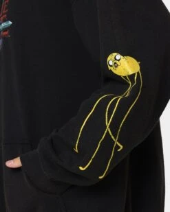 American Thrift X Adventure Time What Time Is It Vintage Hoodie Black Wash -Culture Kings 02039563 YB295 womens 00100