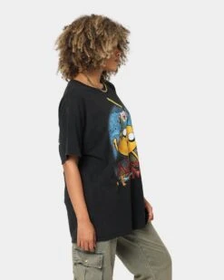 American Thrift X Adventure Time What Time Is It Vintage T-Shirt Black Wash -Culture Kings 02039564 YB295 womens 0060