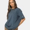 Champion Women's Heritage Oversized T-Shirt Trekking Grey -Culture Kings 02039599 YT114 womens 010