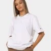 Champion Women's Hi-Tech 2K Oversized T-Shirt White -Culture Kings 02039599 YW100 womens 0010
