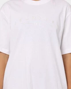 Champion Women's Hi-Tech 2K Oversized T-Shirt White -Culture Kings 02039599 YW100 womens 0030