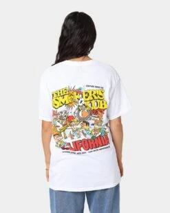 Smokers Club Smokers Club X Culture Kings T-Shirt White -Culture Kings 02039667 YW100 womens 0040