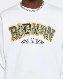 Rodman Brand Zine Crewneck White -Culture Kings 02039796 YW100 mens 0040