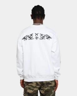 Rodman Brand Zine Crewneck White -Culture Kings 02039796 YW100 mens 0050
