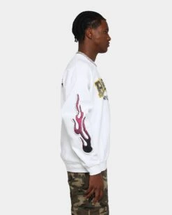 Rodman Brand Zine Crewneck White -Culture Kings 02039796 YW100 mens 0060