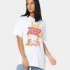American Thrift American Thrift X Beavis & Butthead Burger World T-Shirt White -Culture Kings 02039807 YW100 womens 0010