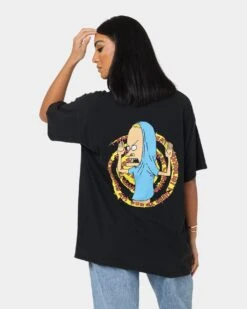 American Thrift American Thrift X Beavis & Butthead Cornholio Vintage T-Shirt Black Wash