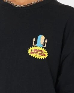 American Thrift American Thrift X Beavis & Butthead Cornholio Vintage T-Shirt Black Wash 13 American Thrift American Thrift X Beavis & Butthead Cornholio Vintage T-Shirt Black Wash -Culture Kings 02039808 YB295 womens 0040