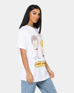 American Thrift American Thrift X Beavis & Butthead Stuff Sucks T-Shirt White -Culture Kings 02039812 YW100 womens 0050