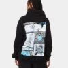 Goat Crew X Gyo Gyo Vintage Hoodie Washed Black -Culture Kings 02040006 YW607 womens 0010
