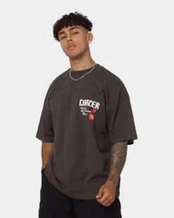 Loiter Euphoria T-Shirt Charcoal -Culture Kings 02040071 YC300 mens 0020