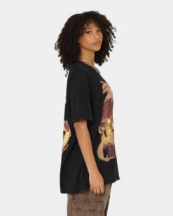 Goat Crew X Avatar: Aang Fire Vintage T-Shirt Washed Black -Culture Kings 02040114 YW607 womens 0060