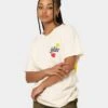 Loiter X Smiley Live Laugh Loiter T-Shirt Off White -Culture Kings 02040174 YO007 womens 0010