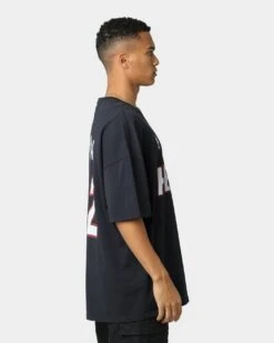 Mitchell & Ness Miami Heat Shaquille O'Neal #32 N&N Oversized T-Shirt Black -Culture Kings 02040338 YV013 mens 0050