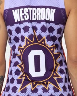 Mitchell & Ness Phoenix Suns Rookies Russell Westbrook #0 Swingman Jersey Purple -Culture Kings 02040356 YP200 mens 0050